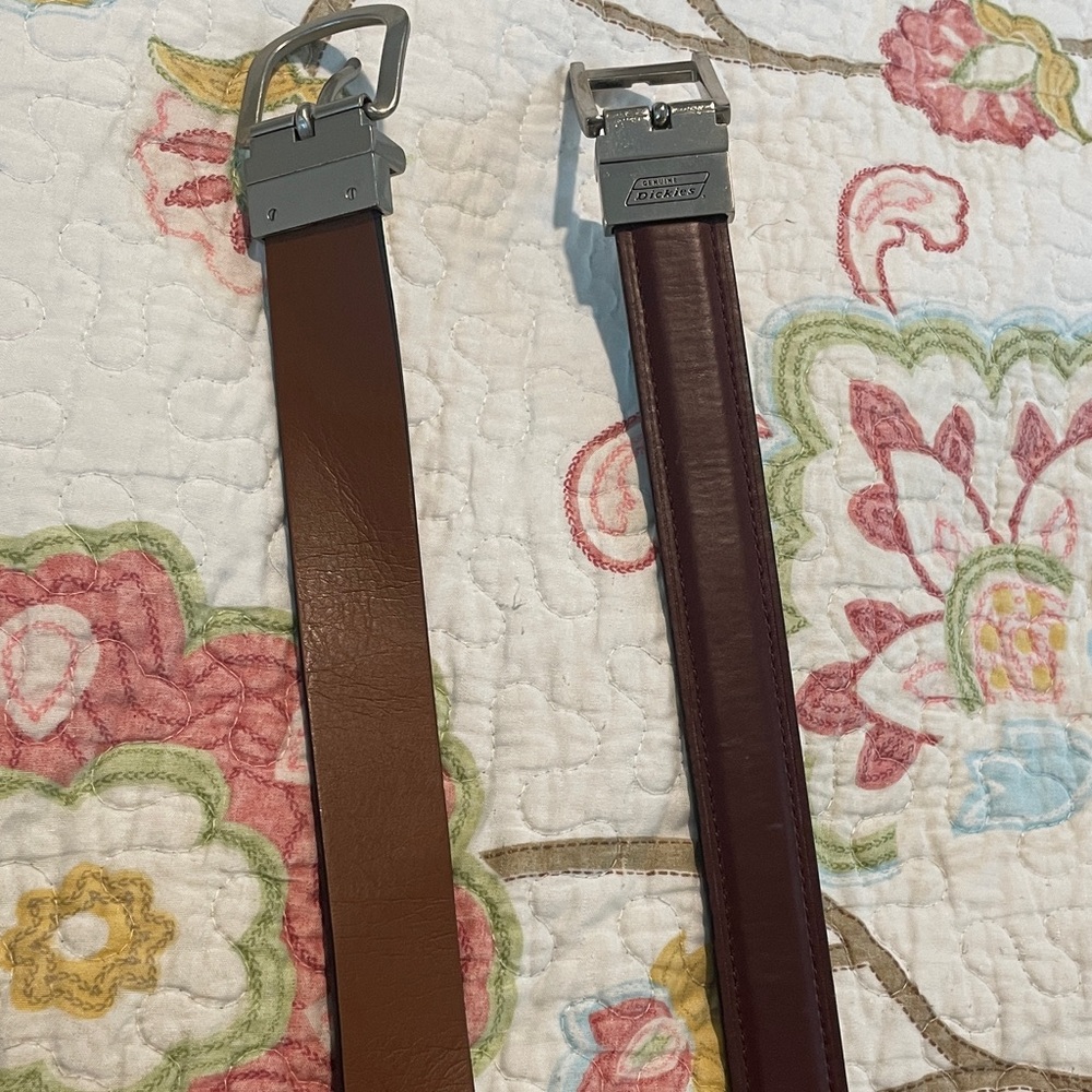 Black & Brown  Leather boys  Belts